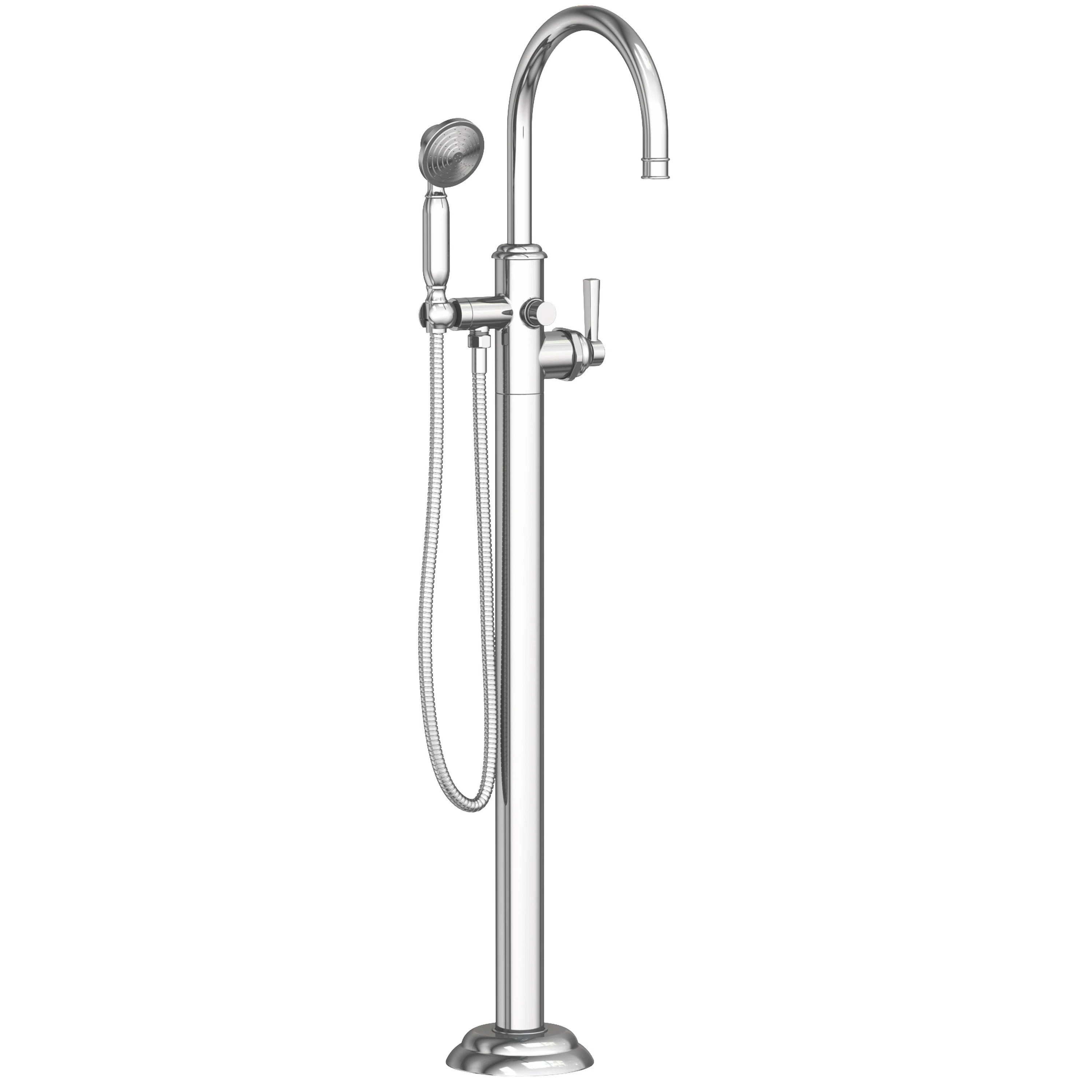 Exposed Tub And Hand Shower Set - Free Standing 910-4261/26 | Wayfair North America
