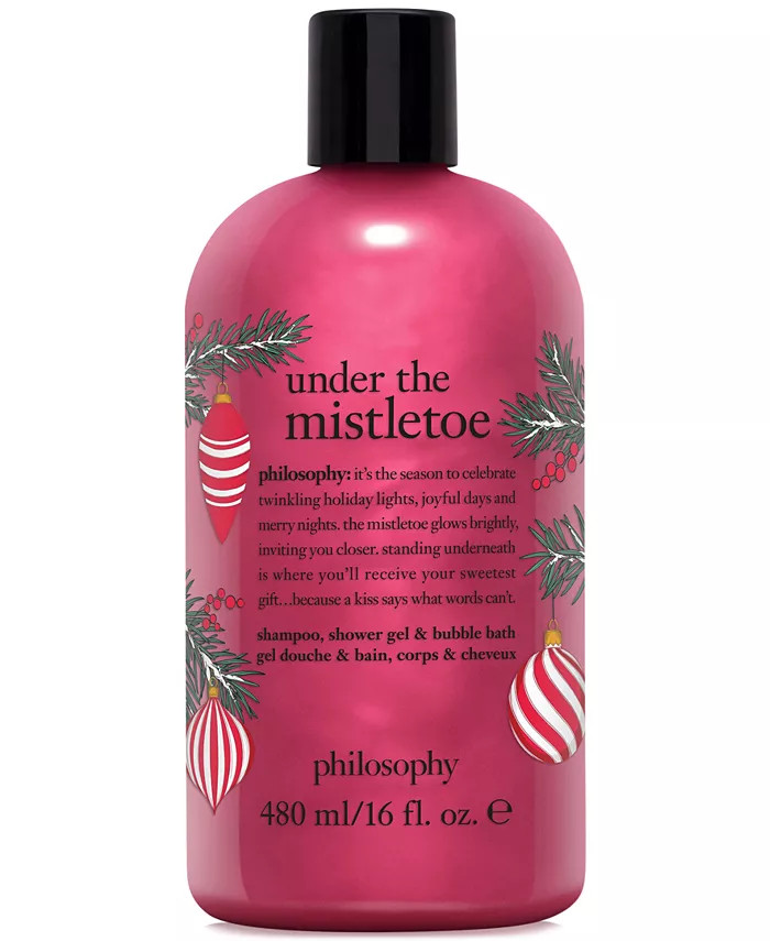 philosophy Under The Mistletoe Shampoo, Shower Gel & Bubble Bath, 16 oz. & Reviews - Skin Care - ... | Macys (US)