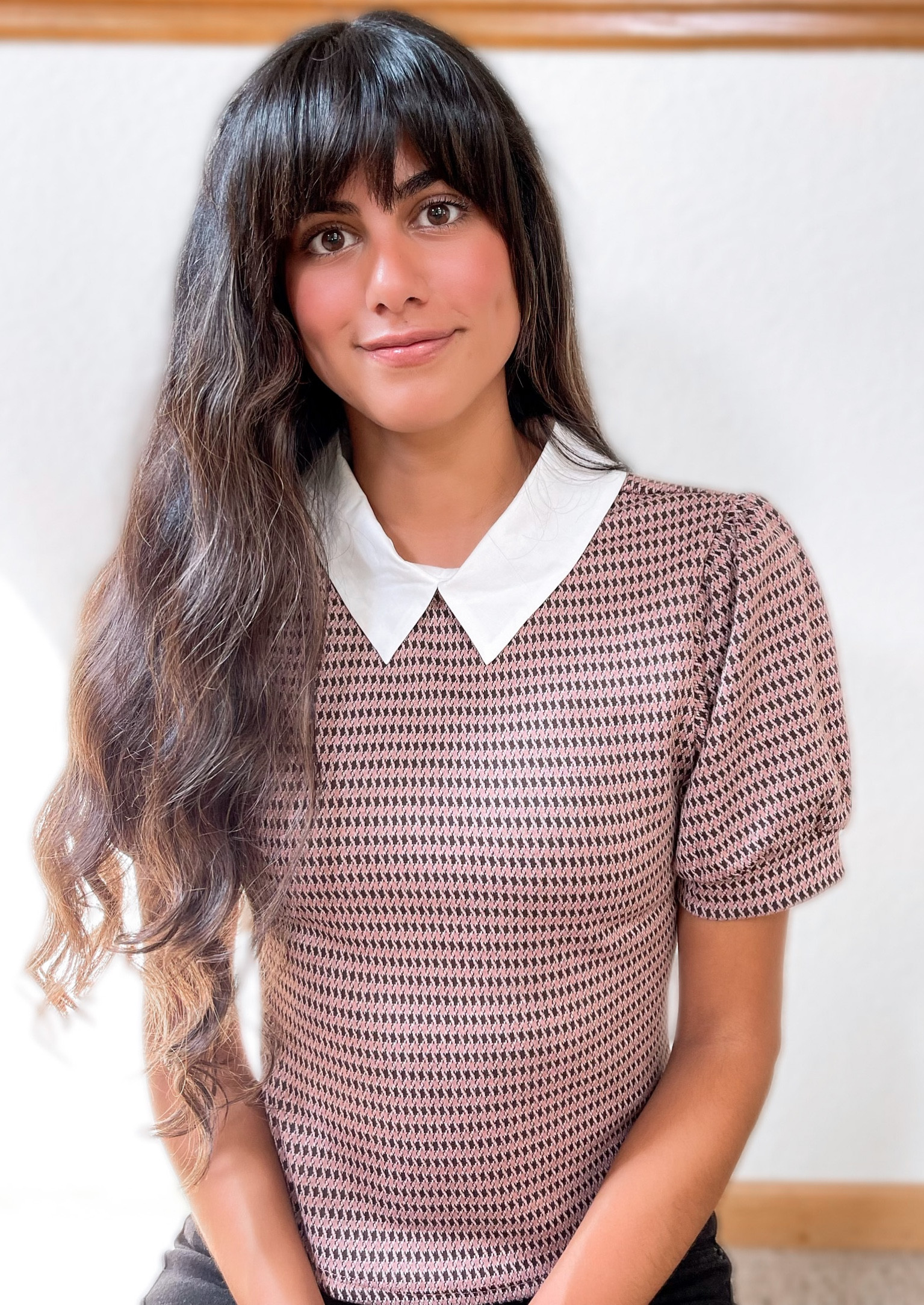 Under 50! The perfect shirt to wear at work, Peter Pan collar shirt, puff sleeve Peter Pan collar shirt, Peter Pan white collar shirt, work shirt, work wear. 
#peterpancollar #puffsleeve #whitecollar #workshirt #workwear #dressup 

#LTKstyletip #LTKunder50 #LTKworkwear