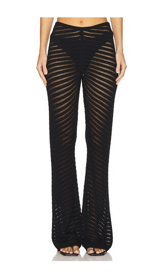 DEVON WINDSOR Camille Pant in Black. - size S | Revolve Clothing (Global)