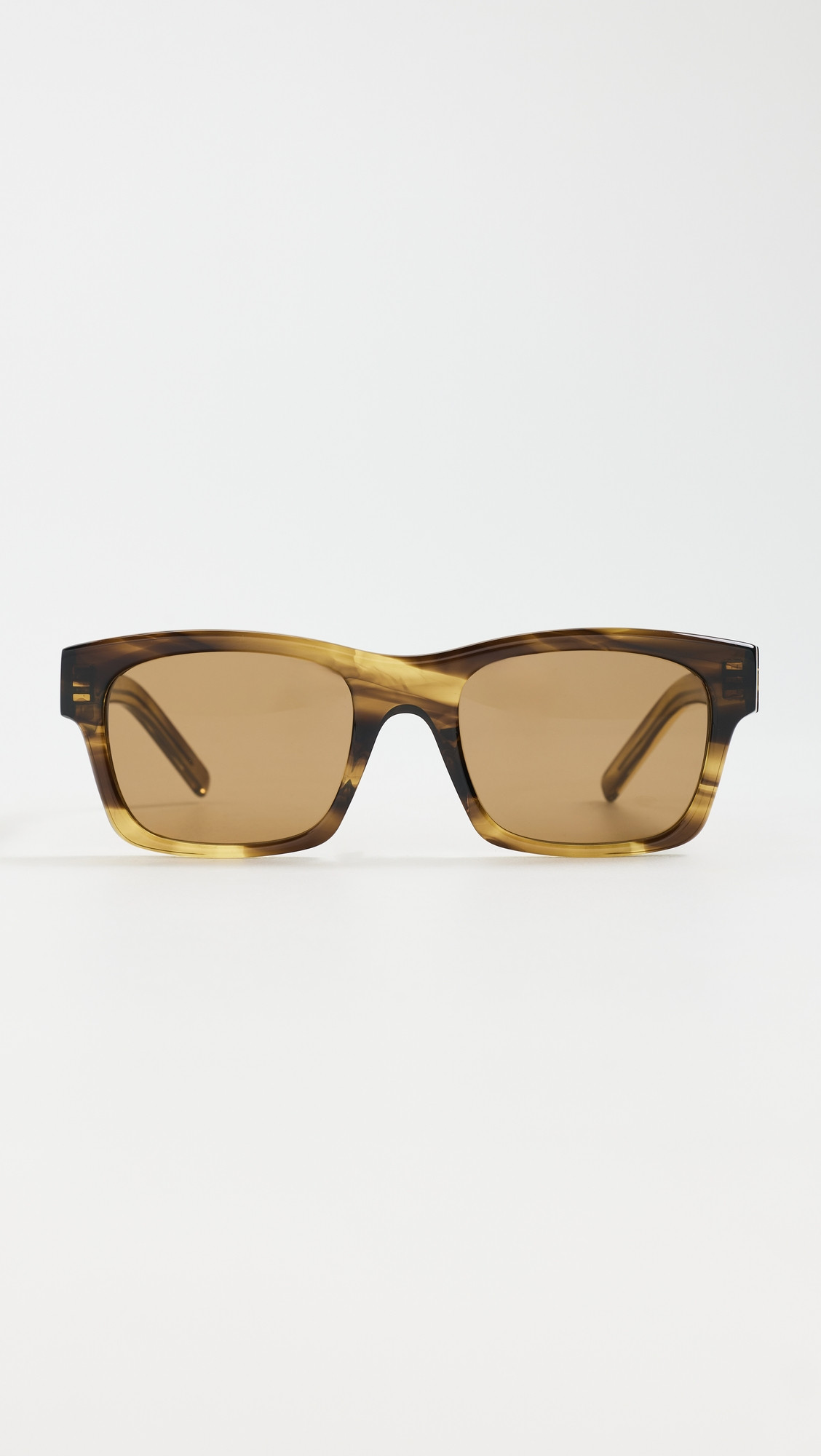 Givenchy Day Sunglasses Brown Horn/Roviex One Size | Shopbop
