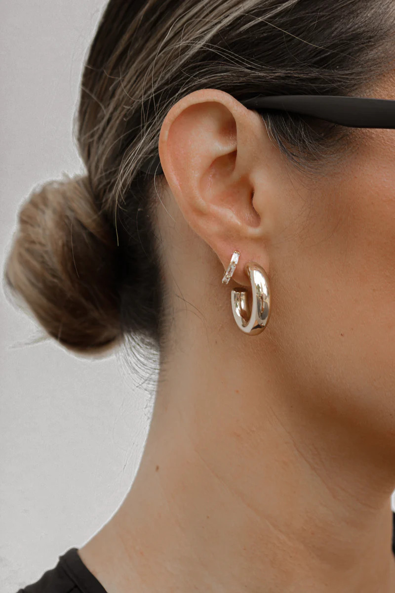 Marianne Huggie Hoop | lauren nicole