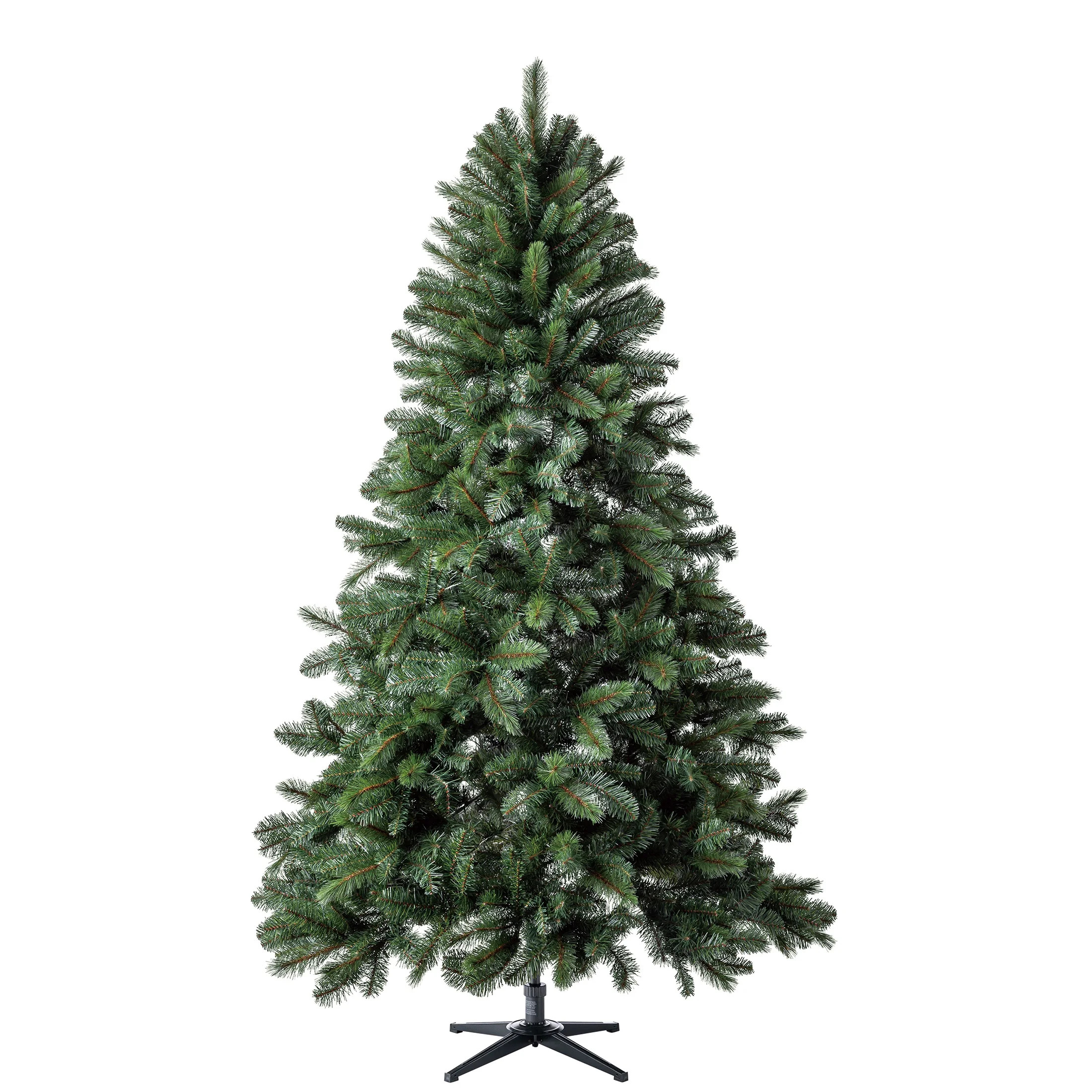 7.5' Donner Fir Green Artificial Christmas Tree, by Holiday Time - Walmart.com | Walmart (US)