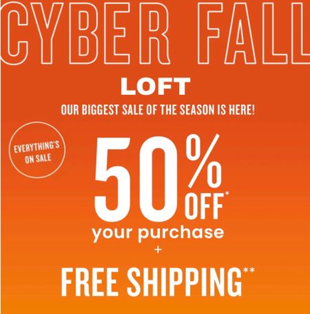 MAJOR SALE ALERT!!! Cyber Sale today only at LOFT!!! Shop new Fall Arrivals at 50% OFF + Free Shipping today only!!!! 
All products linked below are on SALE 🎉 Would appreciate any purchases 😍😍 
Fall Outfit - Travel Outfit - Floral Sweater - SALE - Holiday Outfit 
#LTKFindsunder100

Follow my shop @fashionistanyc on the @shop.LTK app to shop this post and get my exclusive app-only content!

#liketkit #LTKfindsunder50 #LTKover40 #LTKsalealert #LTKHoliday #LTKworkwear #LTKSeasonal
@shop.ltk
https://liketk.it/4jtCW