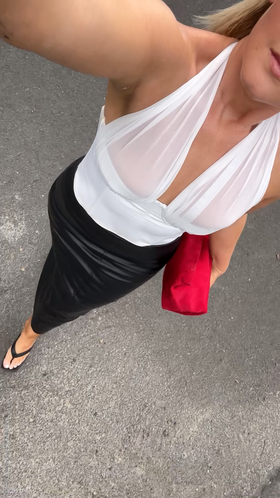 Today’s spring outfit is henne as per usual, a pop of red with this Tony Bianco suede clutch and Alias Mae tong heel costs per wear at a serious low with these shoes. 

#LTKspring #LTKmidsize #LTKaustralia