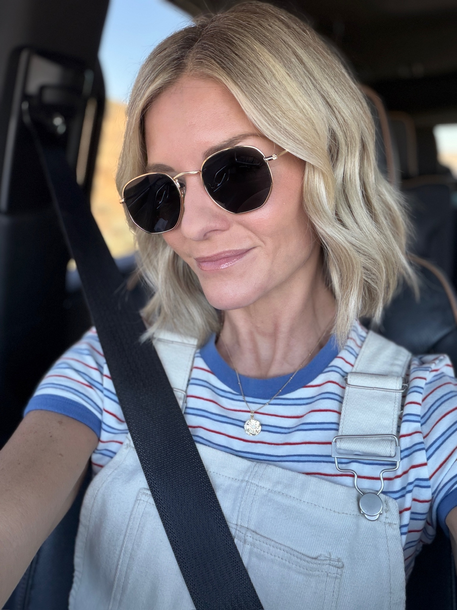 These sunnies have been my go to this summer! 

summer outfit, overalls, striped shirt

#LTKootd #LTKmomlife #LTKOver40