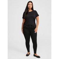 High-Rise SUPERSKINNY Jegging Skinny Jeans in Black | Torrid (US & Canada)