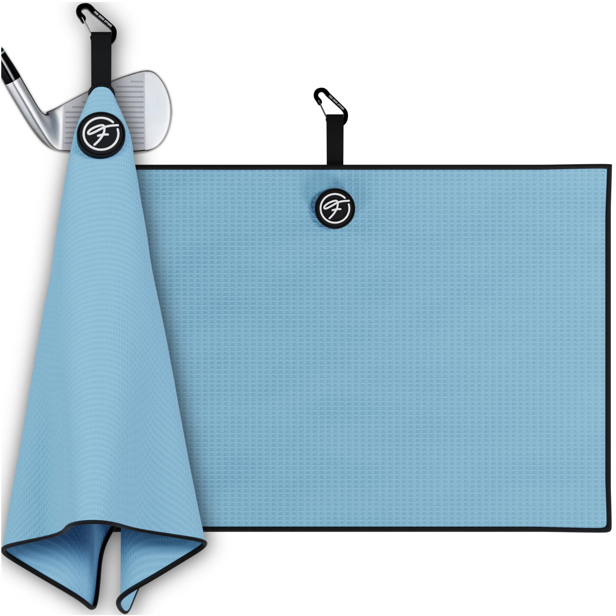 Magnetic Golf Towel – Premium Waffle Microfiber Magnet Golf Towel with Clip for Cart, Club or B... | Amazon (US)