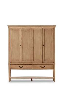 Brimley Pine Wide Cabinet | Anthropologie (US)