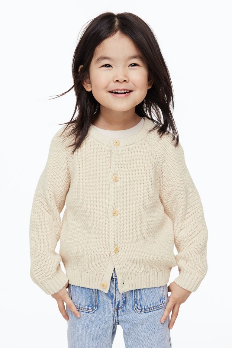 Knit Cotton Cardigan | H&M (US)