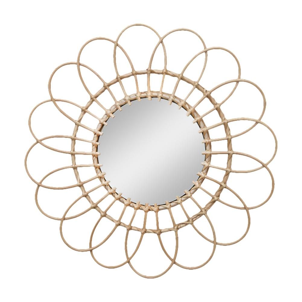 Wall Mirror Round Decorative Wicker Mirror for Home Decor | Walmart (US)