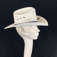 Western Express White Cowboy Hat 6.5 Halloween Costume Cowgirl Excellent | Etsy (US)