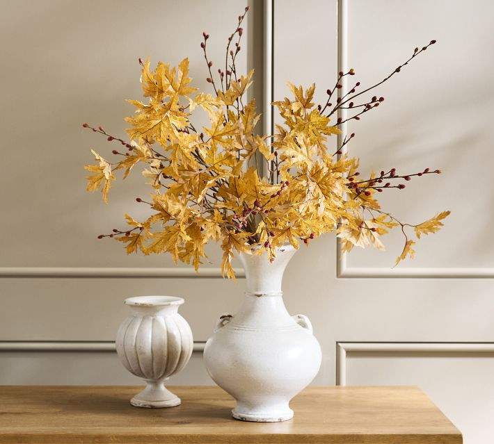 Faux Maple Leaf & Berry Bundle | Pottery Barn (US)