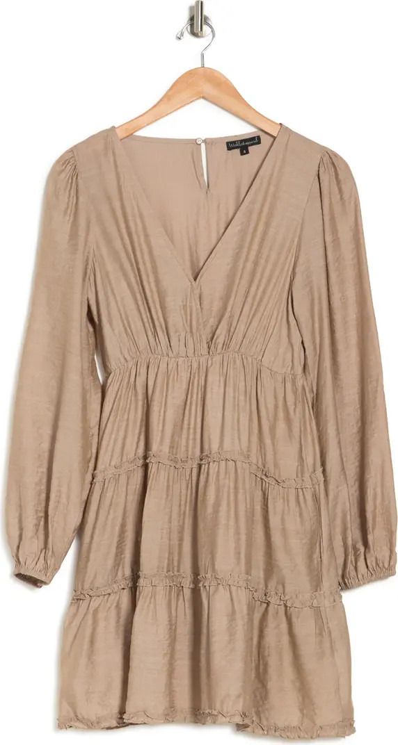 Long Sleeve Tiered Dress | Nordstrom Rack