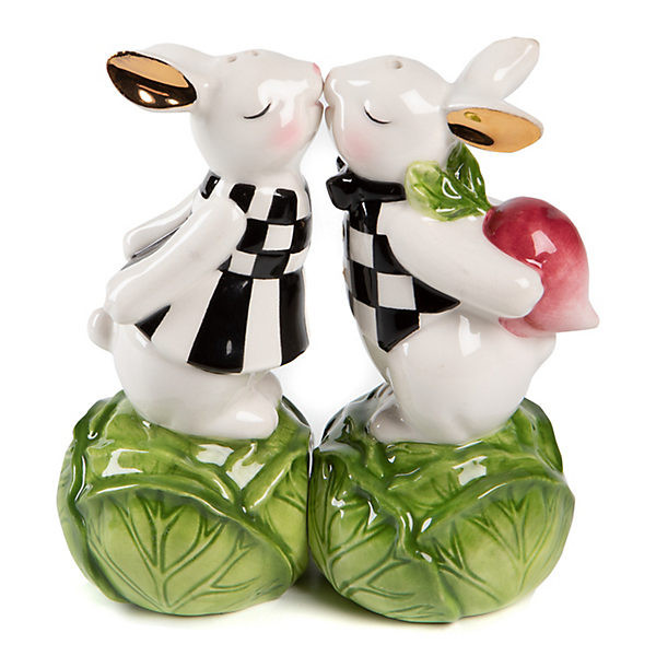 MacKenzie-Childs Cabbage Garden Salt & Pepper Set | MacKenzie-Childs