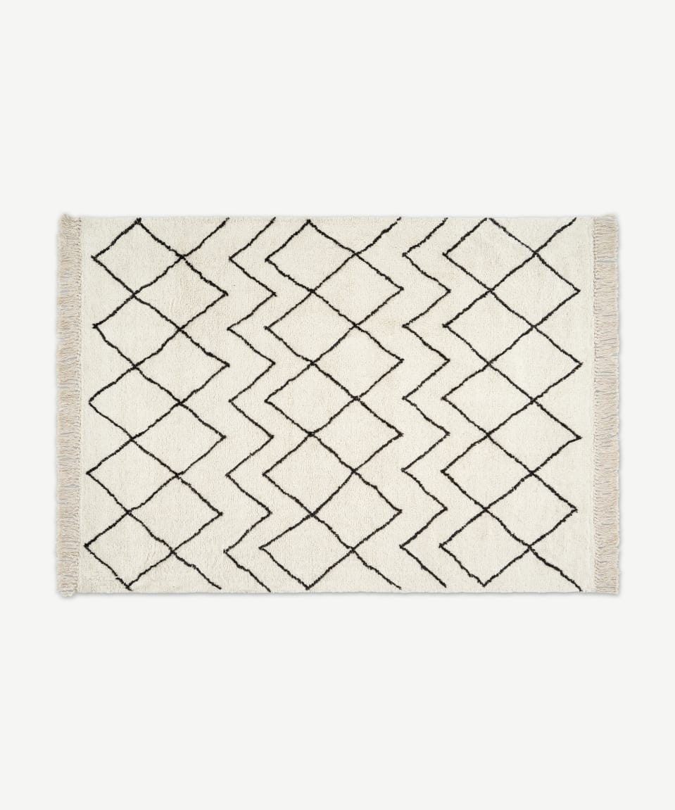 Masali Teppich (200 x 300 cm), Cremeweiß | MADE.com (DE & AT)