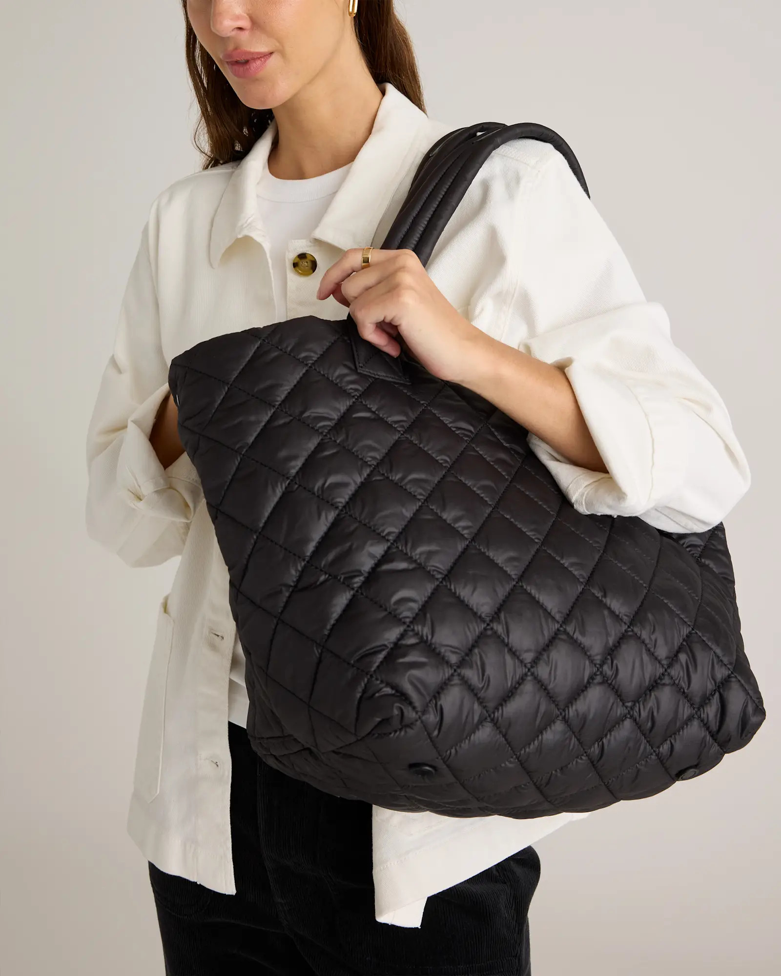 Transit Quilted Carry-All Tote | Quince