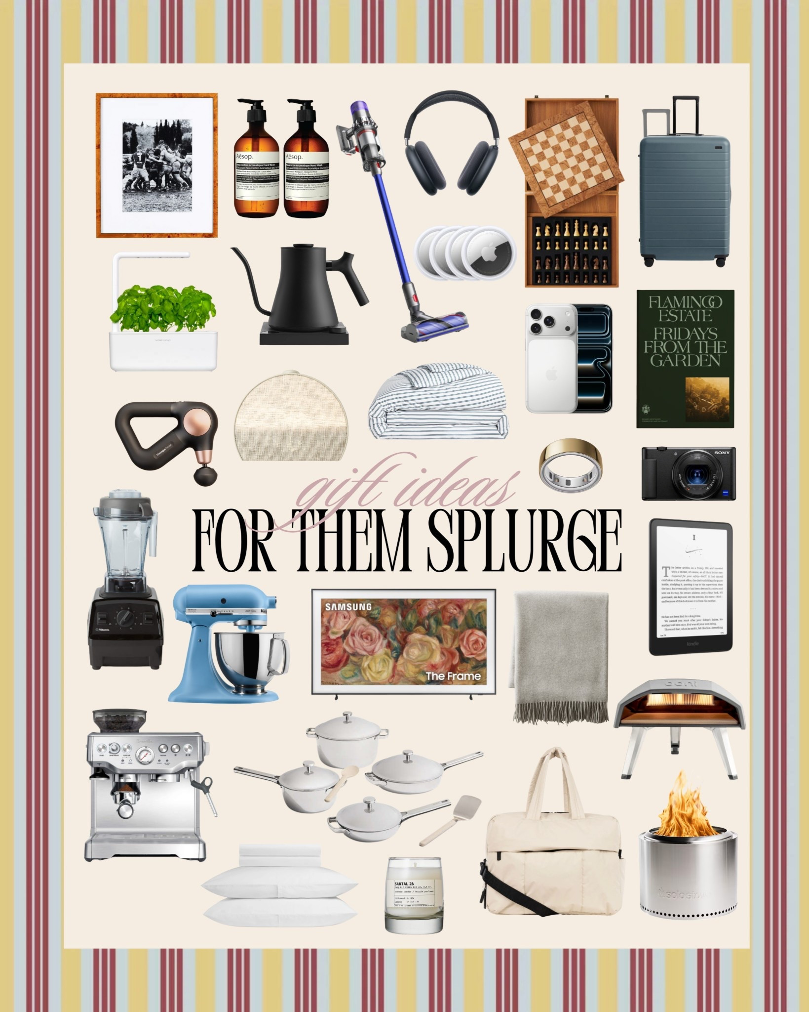 [11/4/25] splurge worthy gift ideas for them | unisex gift ideas - find the perfect gift for anyone on your list! 

#LTKGiftGuide #LTKHoliday #LTKSeasonal