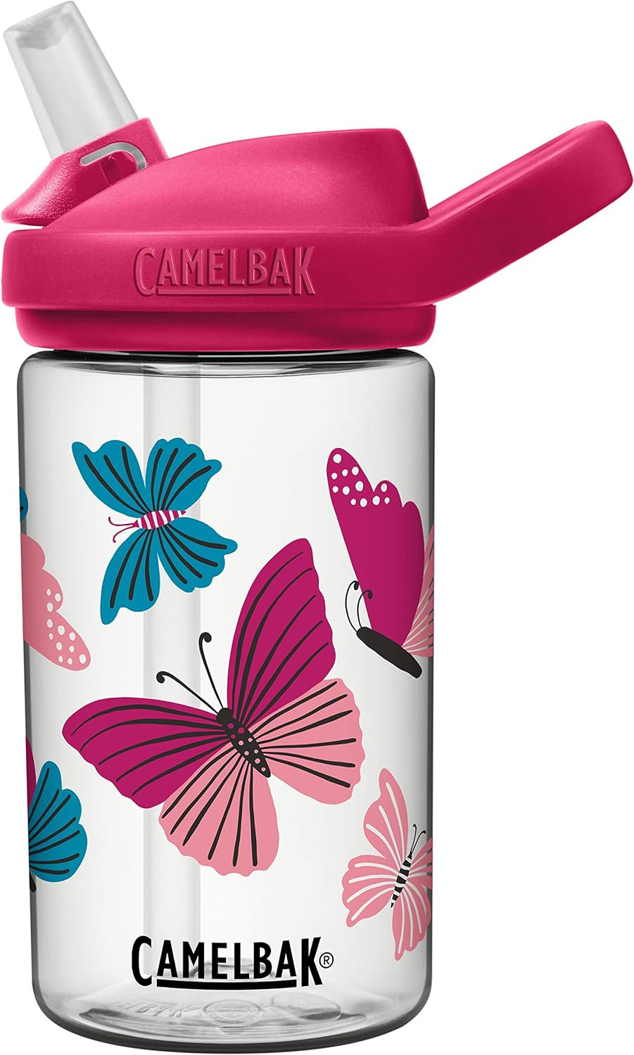 CamelBak Eddy+ 14 oz Kids Water Bottle with Tritan Renew – Straw Top, Leak-Proof When Closed | Amazon (US)