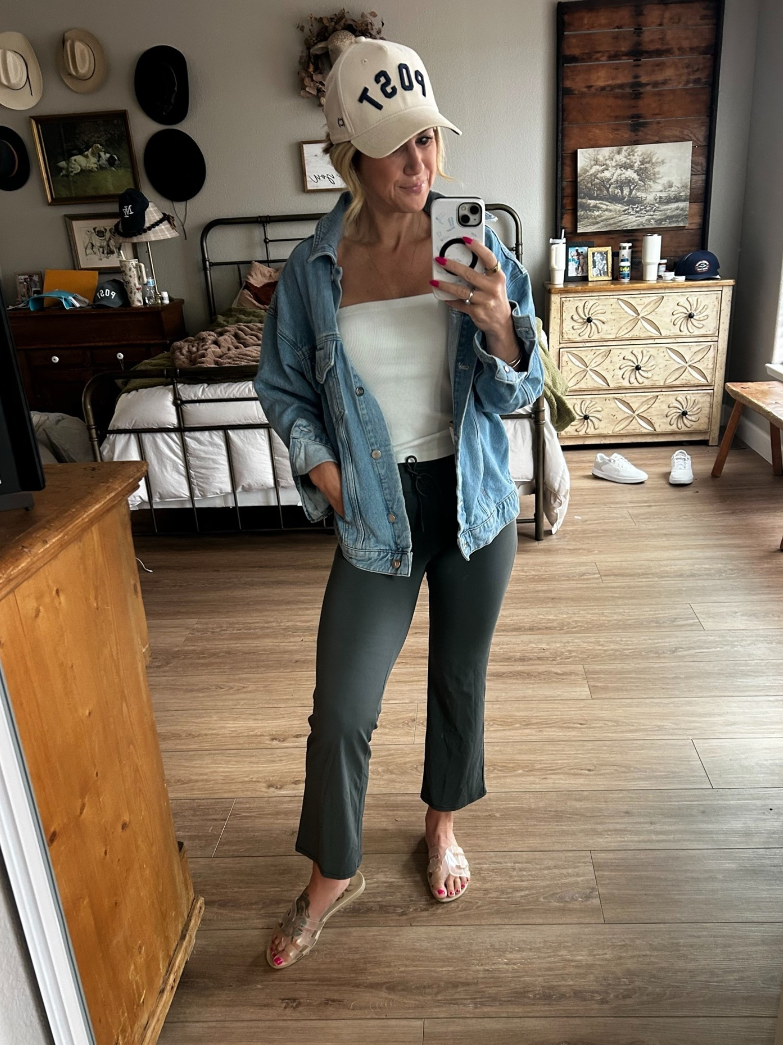 Baseball Mama tourney day 2 ⚾️ Vuori Daily form ankle pants are sold out but I found similar styles linked. Jacket is my go to Pilcro oversized denim in a S. Sam Edelman sandals in a true to size 7.5.

#LTKootd #LTKmomlife #LTKdayinmylife