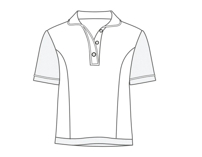 Never A Wallflower Club | Henley Polo Top - White | Never A Wallflower