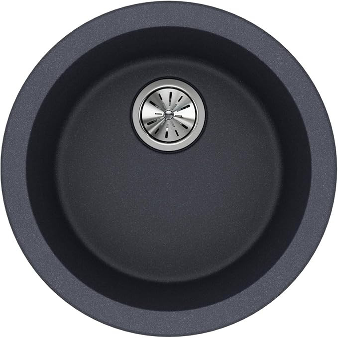 Elkay Quartz Classic ELG16FBGY0 Dusk Gray Single Bowl Dual Mount Bar Sink | Amazon (US)