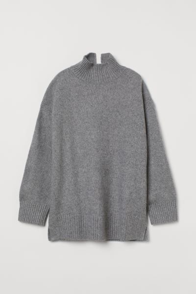 Oversized Turtleneck Sweater | H&M (US)