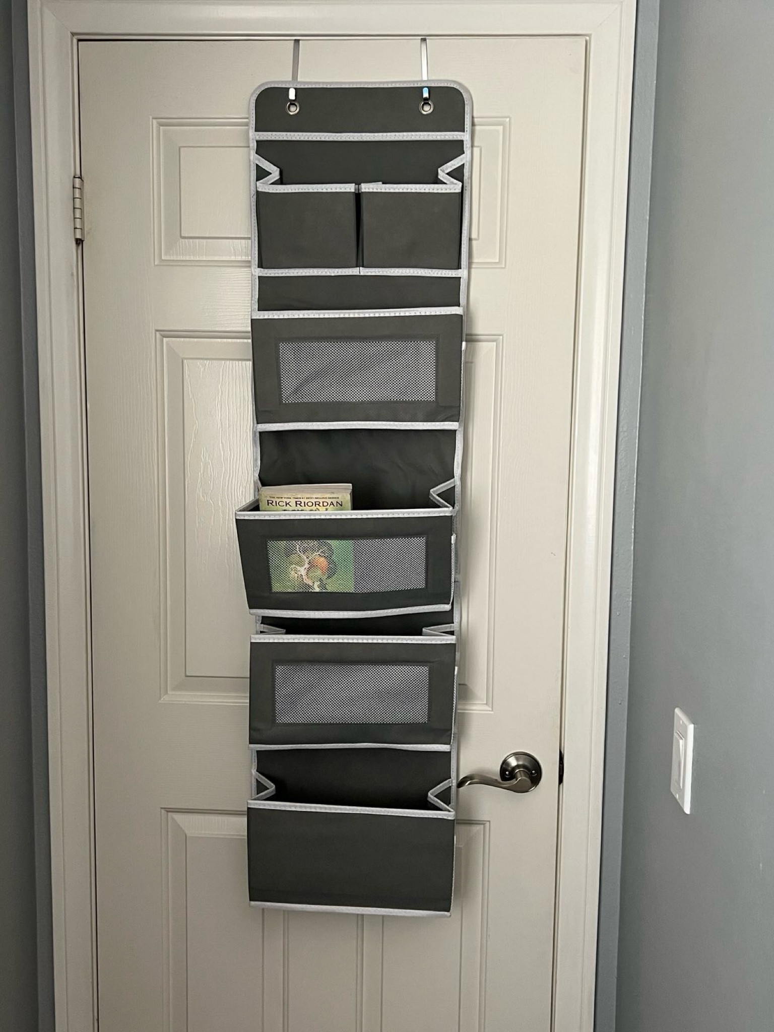 I got this over-the-door storage for Graceson. It comes in a 2 pack. He gets overwhelmed cleaning his room so I told him when it’s time to clean his room in a hurry, shove everything in the pockets to quickly clean up. Then we can sort them and put them away with less stress. What would you use these for?

#LTKStyleTip #LTKHome #LTKSeasonal