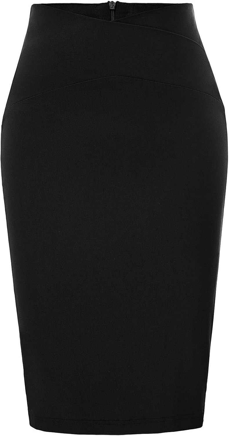 GRACE KARIN Women's Slim Fit Business Office Pencil Skirts Wear to Work | Amazon (US)