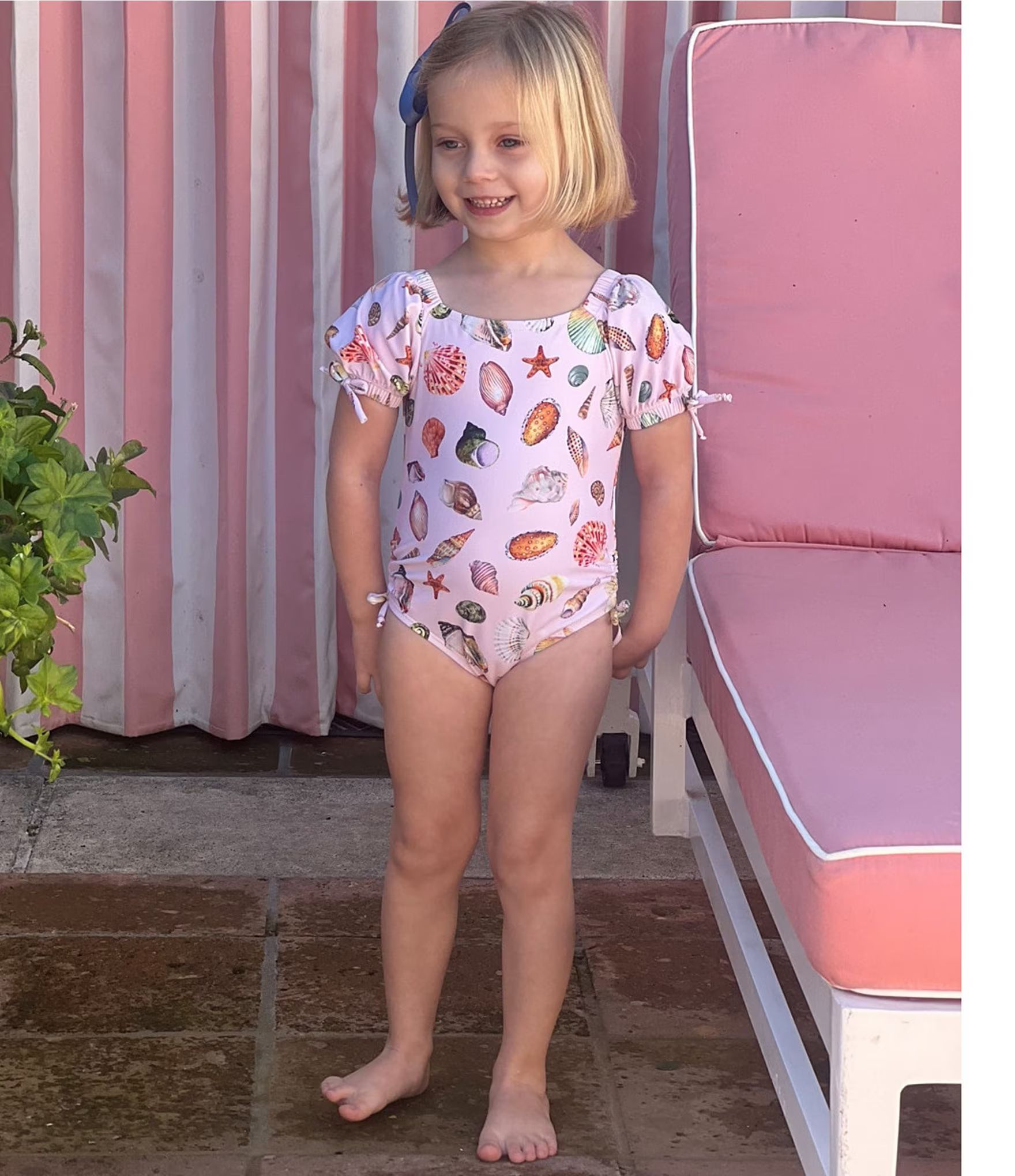 x Jennifer Sumko Toddler Girl 2T-6X Sea Shell Swim | Dillard's