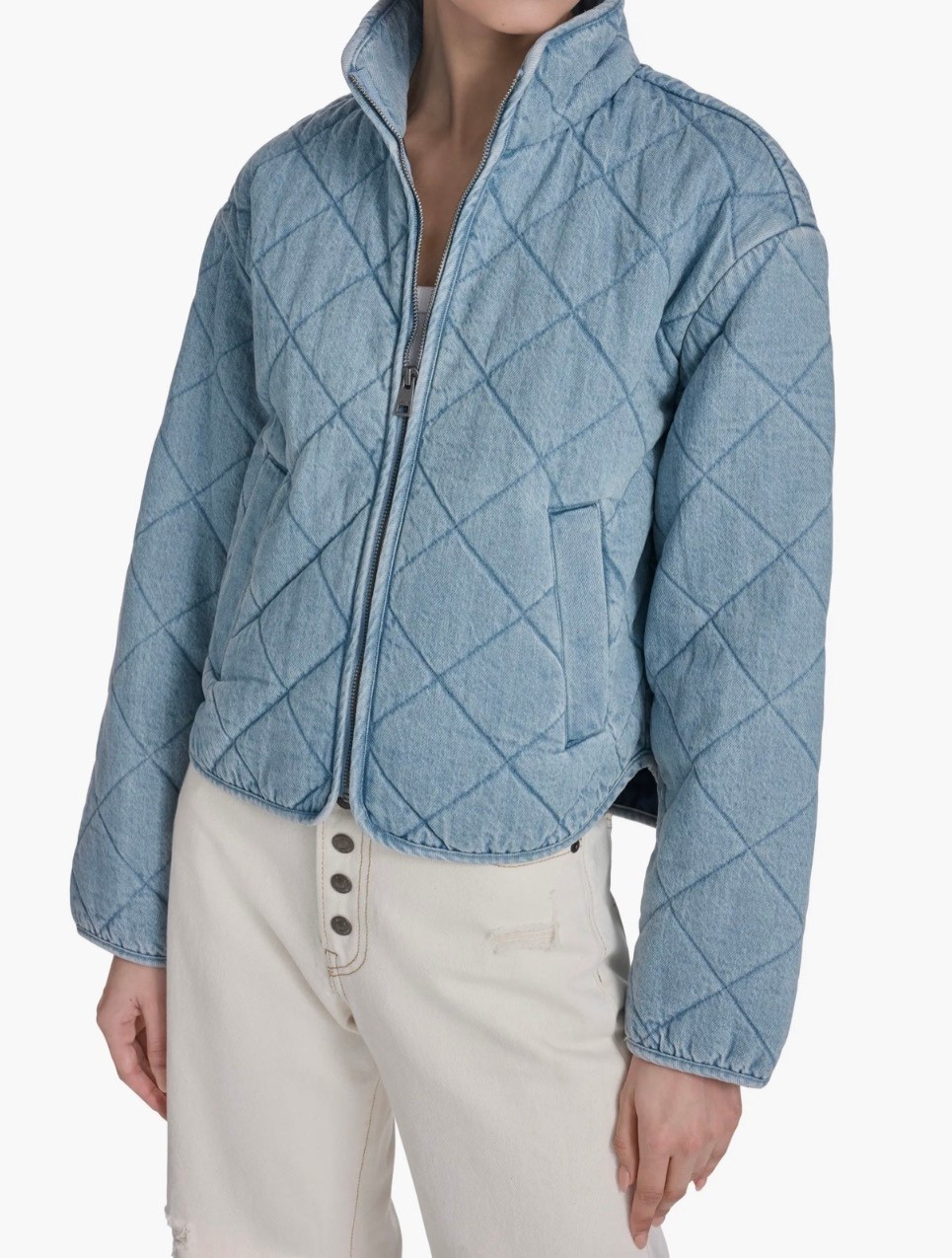 Quilted denim jacket
Quilted jacket
Denim jacket 

#LTKSeasonal #LTKOver40