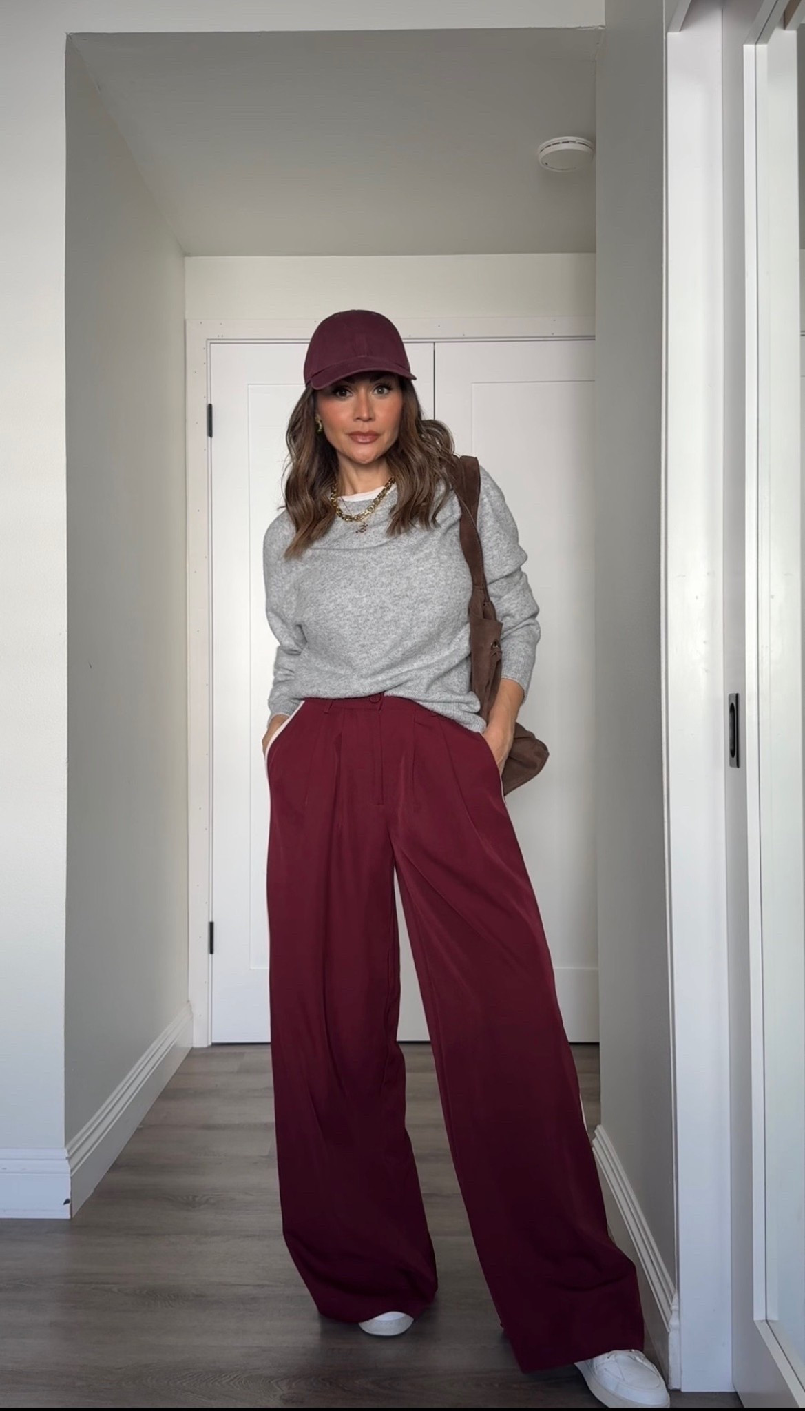 Pop of burgundy to elevate your look this season! Wearing small

#LTKGiftGuide #LTKSeasonal #LTKHoliday