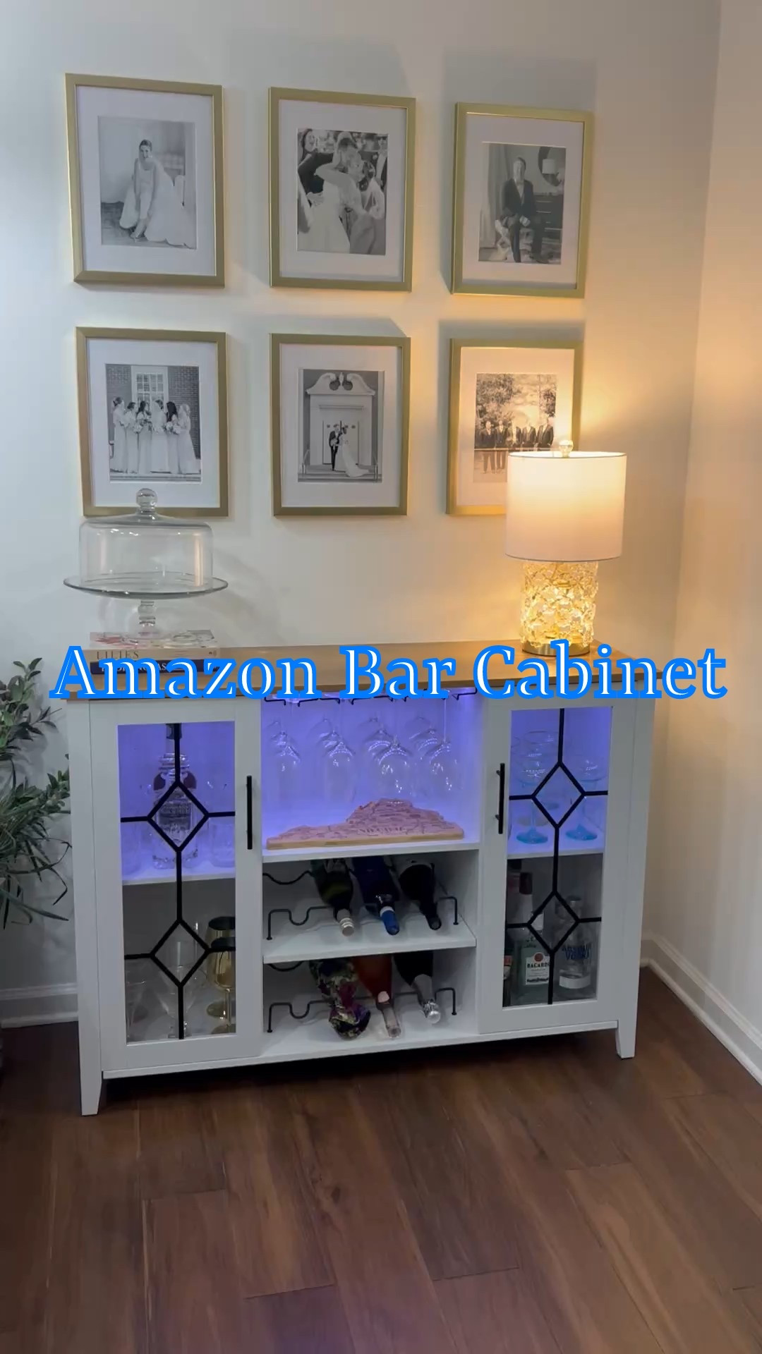 Still obsessed with how our Amazon bar cabinet area turned out in our apartment! 🥃🍷🍾 Most items featured are Amazon! 

#LTKHome