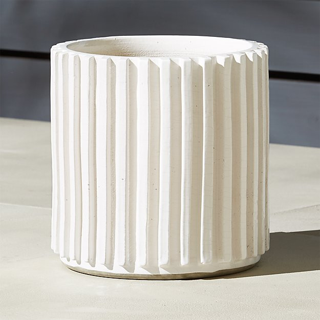 Lineal Cylindrical Planters | CB2 | CB2