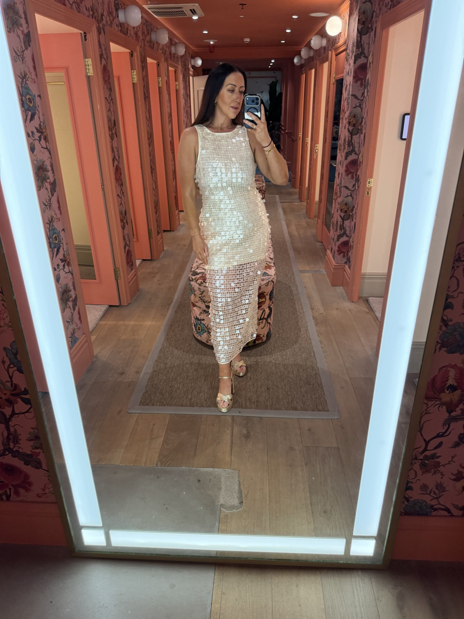river island sequin crochet pearl dress  

 #LTKuk #LTKsummer #LTKdresses