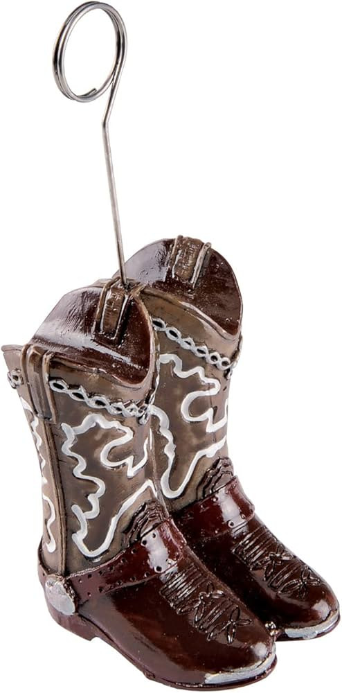 Cowboy Boots Photo/Balloon Holder Party Accessory (1 count) | Amazon (US)