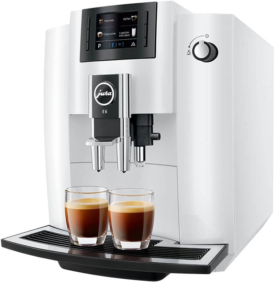 Jura 15559 E6 Automatic Espresso Machine with Easy Cappuccino Function, Intelligent Preheating an... | Amazon (US)