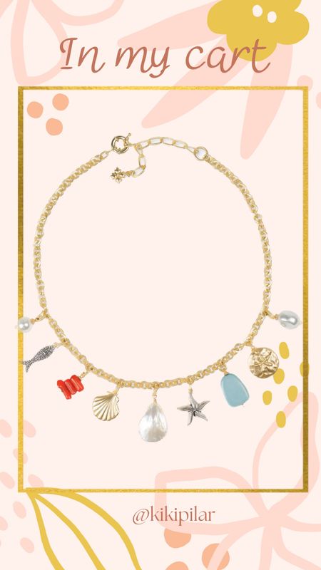 Summer charm necklace 
Use code FRIEND for 30% off
On sale
Jewelry on sale
Necklace on sale
Summer jewelry 
Vacation jewelry 
Beach necklace

#LTKFindsUnder50 #LTKSwim #LTKStyleTip