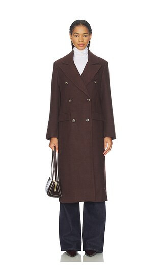 ASTR the Label Morana Coat in Brown. - size S | Revolve Clothing (Global)