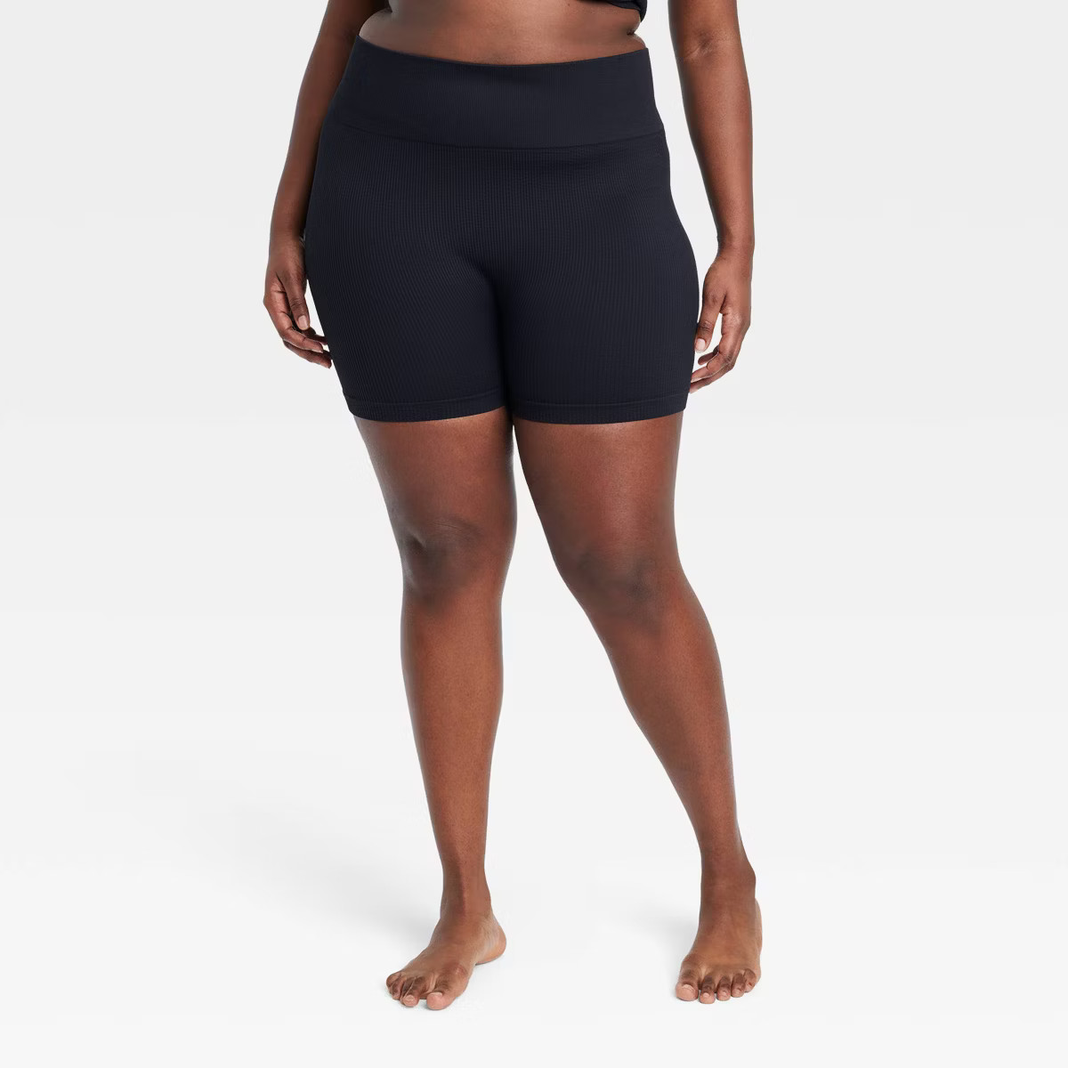 Women's Seamless Ribbed Bike Shorts - Colsie™ | Target