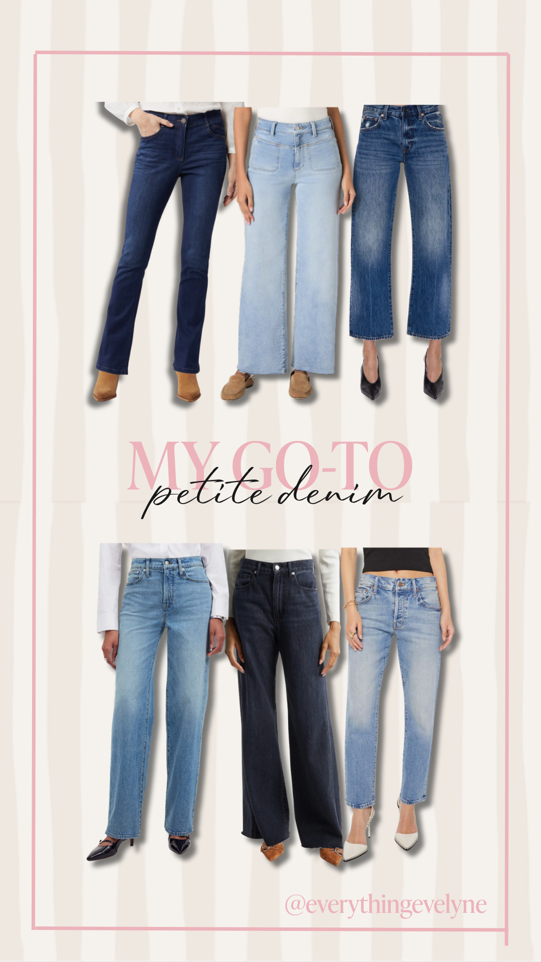 My favorite petite friendly denim! 

These styles are flattering on my frame and do not need to be hemmed!

petite denim, petite jeans, jeans, madewell jeans, paige denim, mother denim 

 #LTKSeasonal #LTKOver40 #LTKPetite