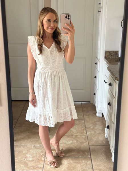 White summer dress 

#LTKSeasonal #LTKStyleTip #LTKFindsUnder50