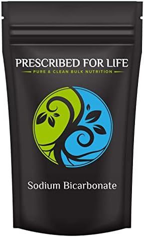 Prescribed For Life, Natural Sodium Bicarbonate (Baking Soda) Powder, 1 Lb Pouch | Amazon (US)