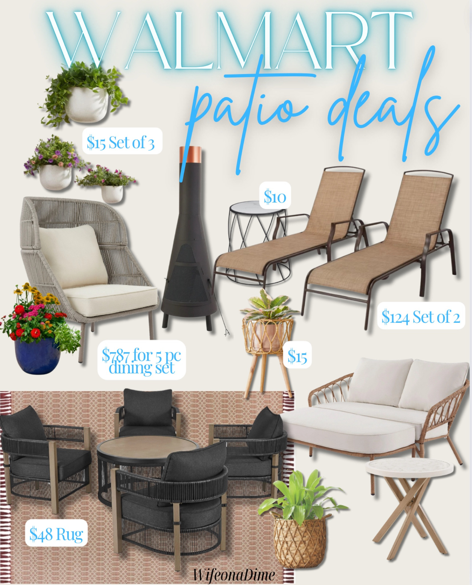 Walmart Patio Deals

#LTKSummerSales #LTKSaleAlert #LTKxWalmart