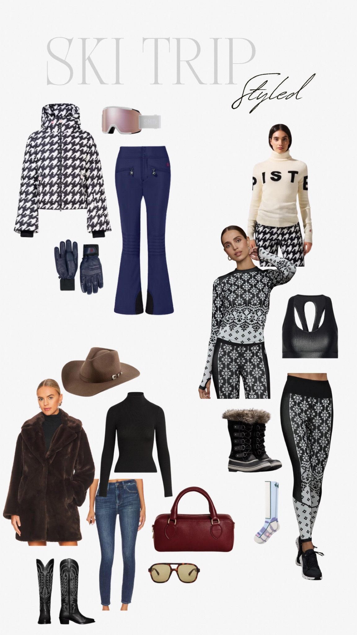 Style picks for the perfect ski trip day from slopes to dinner reservations!  

#LTKActive #LTKSeasonal #LTKStyleTip