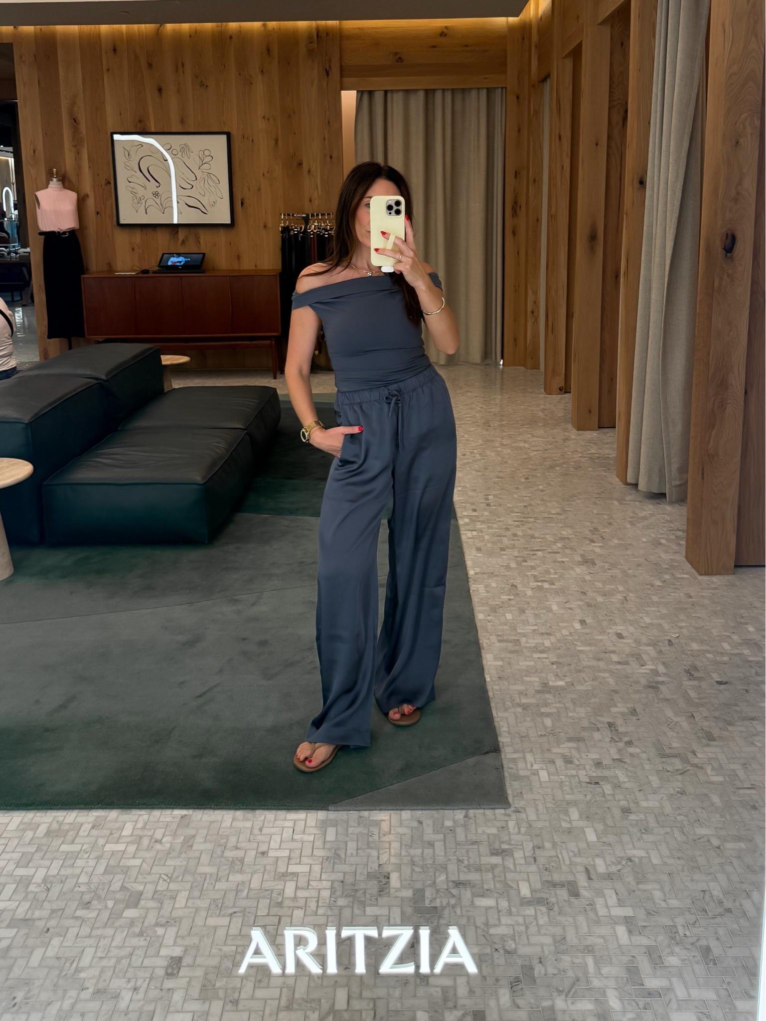 Loving this color! The satin lodge is perfect for fall. @Aritzia

#LTKSeasonal #LTKmomlife