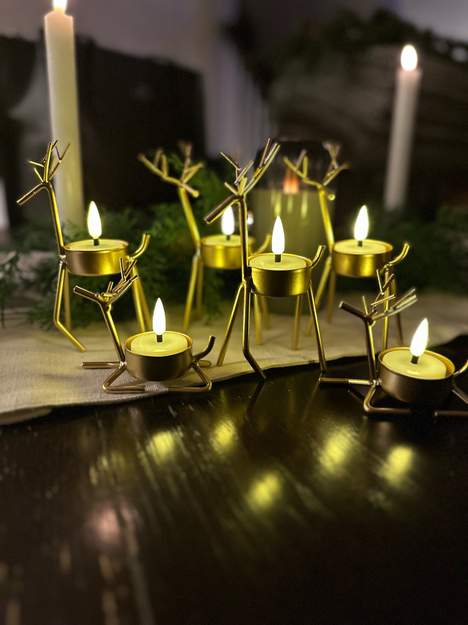The cutest little reindeer family for the holidays 😍. Budget friendly Christmas decor that will go with any style! 

#LTKFindsUnder100 #LTKHoliday #LTKHome