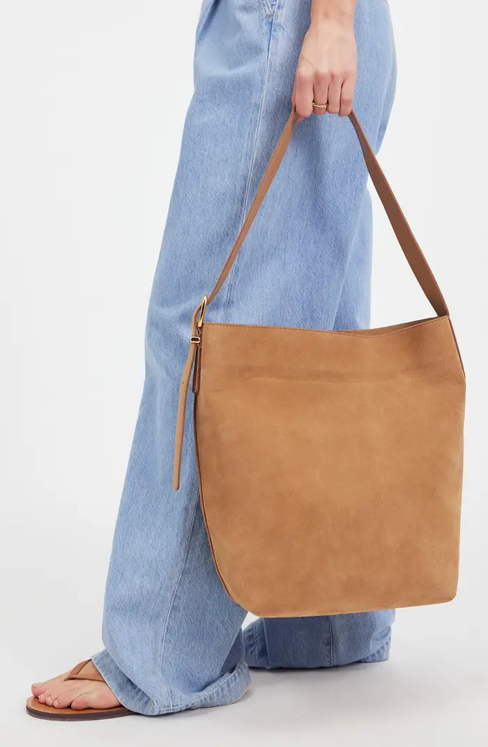 Madewell Essentials Suede Bucket Bag | Nordstrom | Nordstrom
