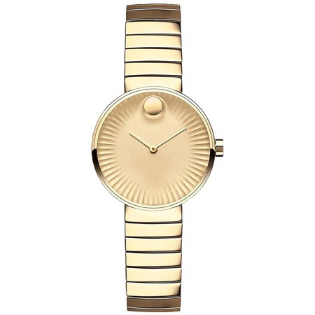 Movado Edge Yellow Gold Women's Watch 3680014 | Walmart (US)