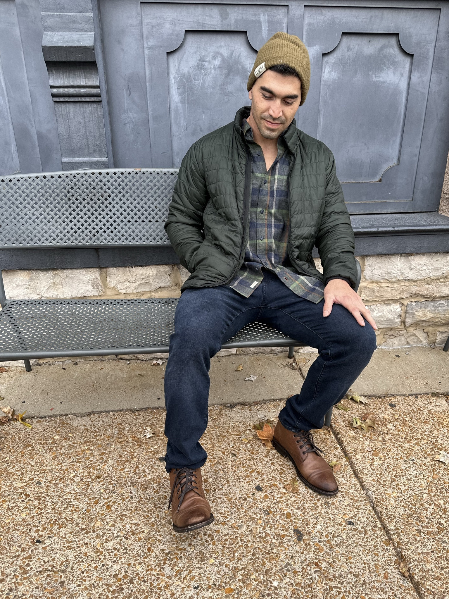 I am a huge fan of the Deep Autumn color palette with my skin tone in the fall. 
The combination of the dark olive jacket and navy jeans is a staple you can’t go wrong with and it pairs perfect with a citronella or mustard colored beanie/hat. The boots and flannel are also another promising combination that never fails!

Men’s fall look, men’s clothing, men’s gift ideas, men’s seasonal clothing, men’s jeans, men’s jackets

#LTKSeasonal #LTKCyberWeek #LTKmens